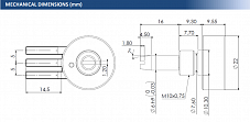 Потенциометр ERP S 22 Atek Sensor