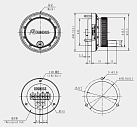 Инкрементальный энкодер с маховиком RHC60.2 ROUNDSS