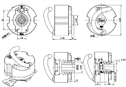 Абсолютный угловой энкодер RTA48 ROUNDSS