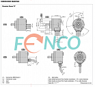 Абсолютный многооборотный угловой энкодер ACURO AC58 SSI + inc