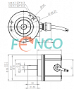 Абсолютный энкодер FNC (FEN) APA 58B Fenac