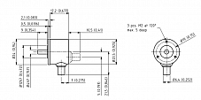 Абсолютный энкодер SCA24AC Scancon