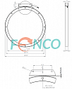 Кольцевой энкодер FNC (FEN) MRS207 Fenac