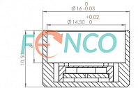 Инкрементальный энкодер FNC (FEN) F10 Fenac