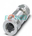 Разъем M12 8pin тип A розетка Posital Fraba