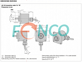 Абсолютный многооборотный угловой энкодер ACURO AC59 BiSS SSI
