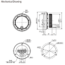 Энкодер с маховиком SHC60.2 JILIN SANSHENG SENSING TECHNOLOGY