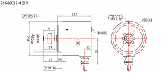 Инкрементальный энкодер ESG6601SM Tofi