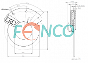 Бесподшипниковые энкодеры FNC (FEN) MAS45 Fenac