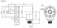 Абсолютный энкодер JDCM3601S CANopen Tofi