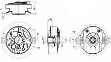 Абсолютный угловой энкодер RAA35.1T6 ROUNDSS