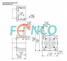 Тросовый барабан энкодера WDS-3000-P96-M Posital Fraba