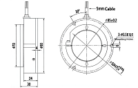 Абсолютный угловой энкодер SAA90P50 ROUNDSS