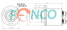Абсолютный энкодер FNC (FEN) AEIS 58B Fenac