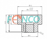 Магнитный актуатор FNC F229MH126 Fenac