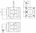 Абсолютный энкодер с тросовым барабаном LDF80J Tofi