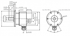 Инкрементальный энкодер 2R58 Scancon