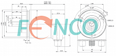 CS10 EtherCat абсолютный угловой энкодер Hohner