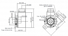 Инкрементальный энкодер SCH58F Scancon