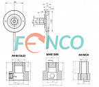 Абсолютные энкодеры FNC (FEN) MBAS50 Fenac