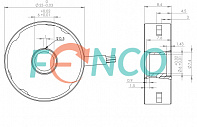 Абсолютный энкодер FNC (FEN) TASO 2506 Fenac