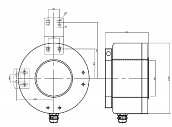 Инкрементальный угловой энкодер GHH120 CALT