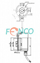 Программируемый энкодер FNCP (FENP) 58E Fenac