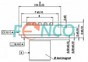 Абсолютный энкодер FNC (FEN) F08AS Fenac