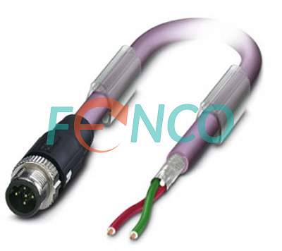 Кабель 5 м с разъемом M12 5pin вилка для Profibus Posital Fraba