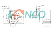 Абсолютный энкодер FNC (FEN) 58B PAR Fenac