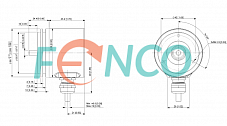 Абсолютный угловой энкодер UCD-S101P-PPPP-Y060-2RW Posital Fraba