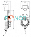 Энкодер с маховиком FNC (FEN) HW100 Fenac