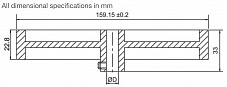 Измерительное колесо MR500KG Wachendorff