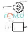Инкрементальный энкодер FNC (FEN) 16S Fenac