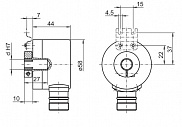 Энкодер ITD 2 A 4 Y22 Baumer