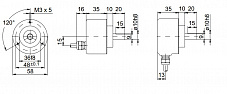 Энкодер GE355 Baumer